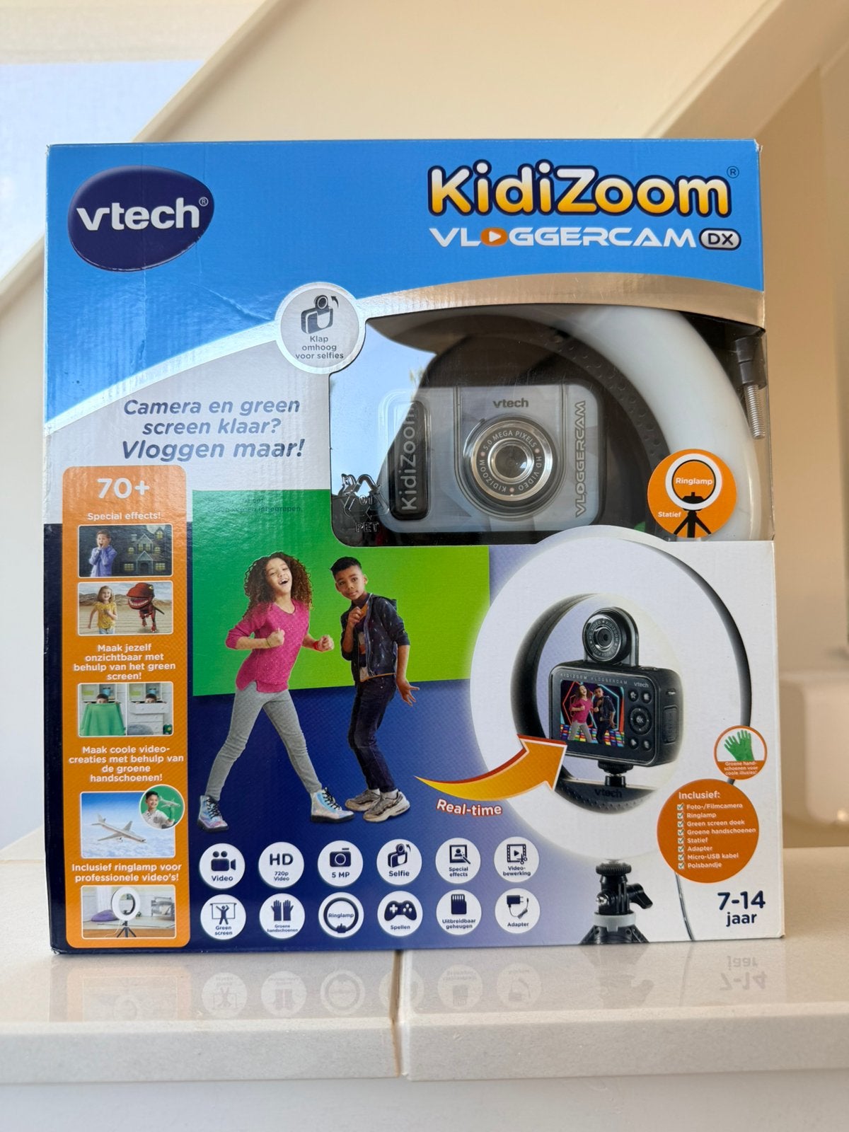 VTech Kidizoom Vloggercam DX - Vlogcamera, Ophalen, Nieuw, 6 jaar of ouder