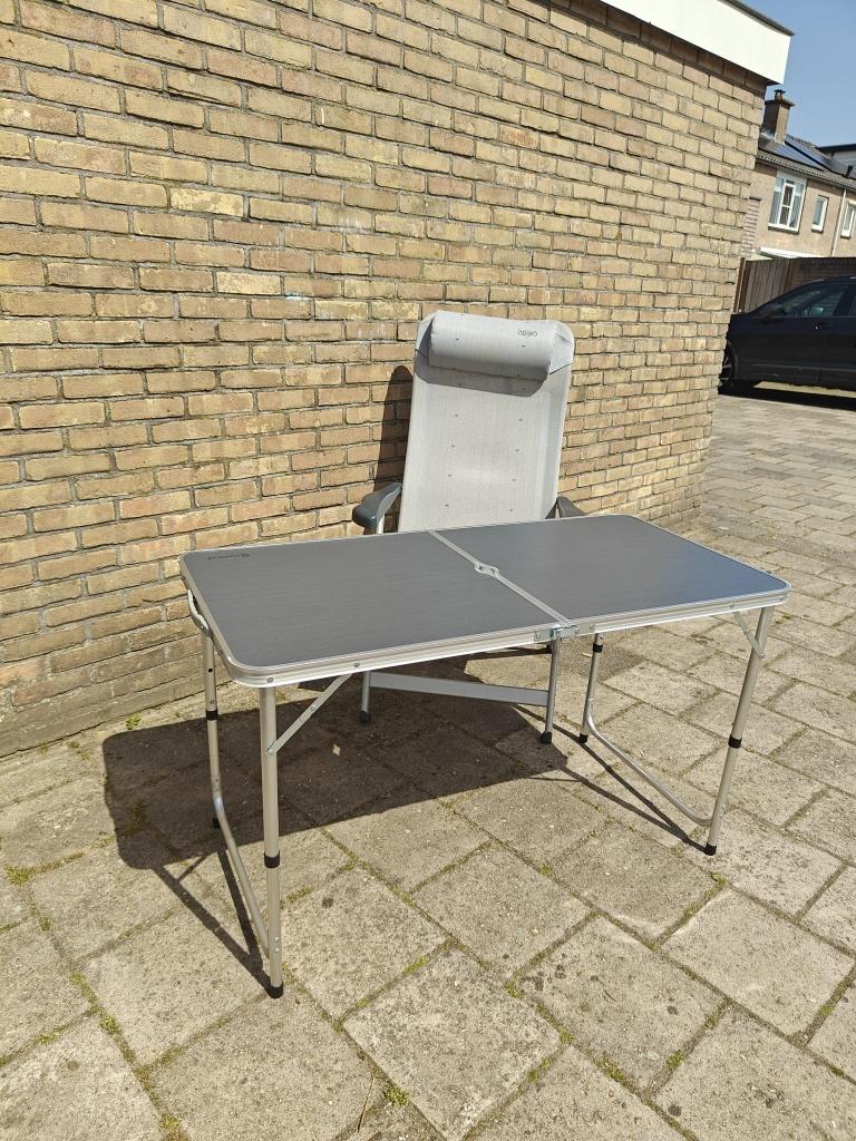 Campingtafel / kampeertafel inklapbaar 120x60x70, Caravans en Kamperen, Ophalen, Zo goed als nieuw, Campingtafel
