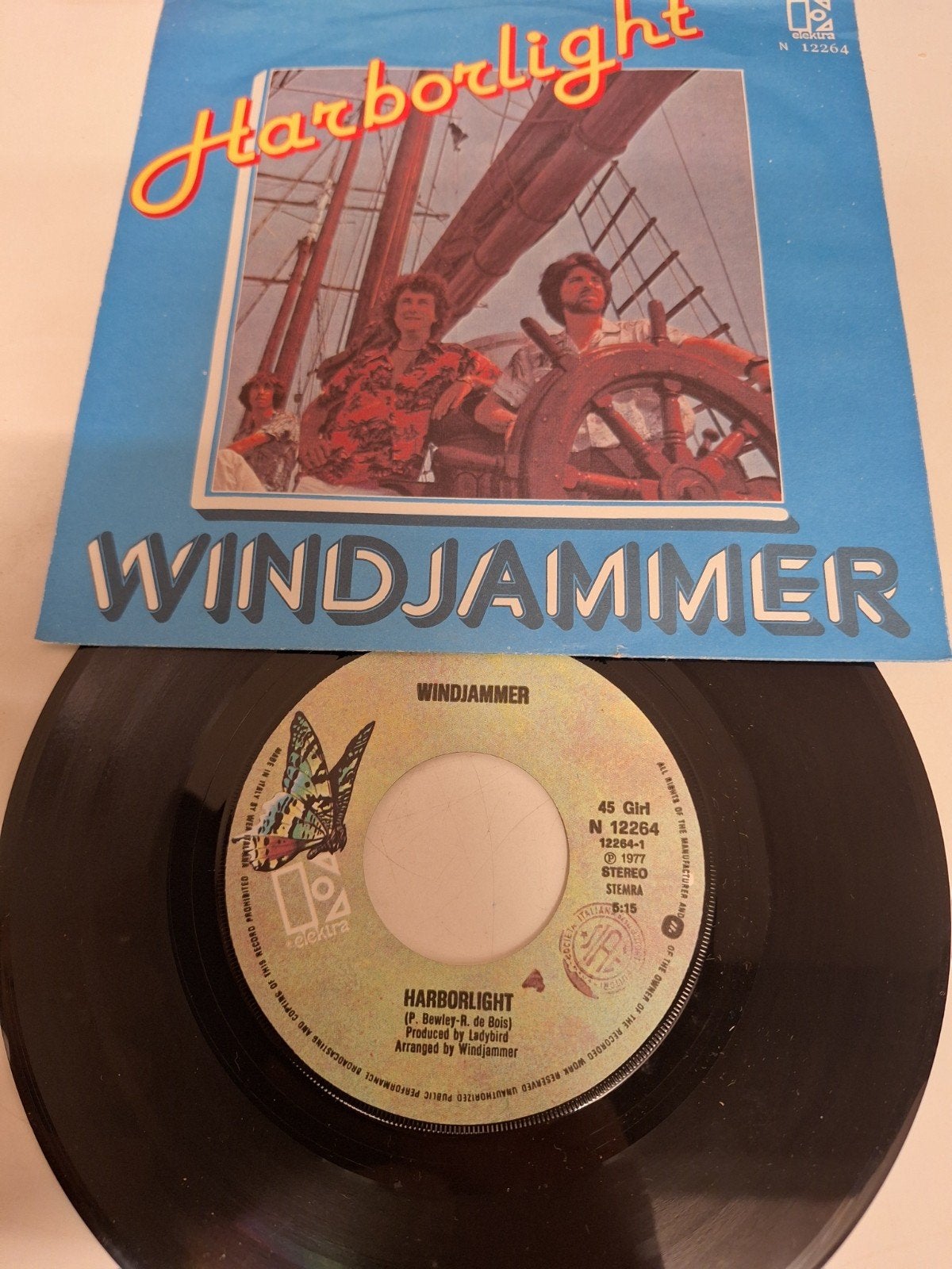 Windjammer - Harborlight, 1977., Fotohoes, Verzenden, 7 inch, Pop