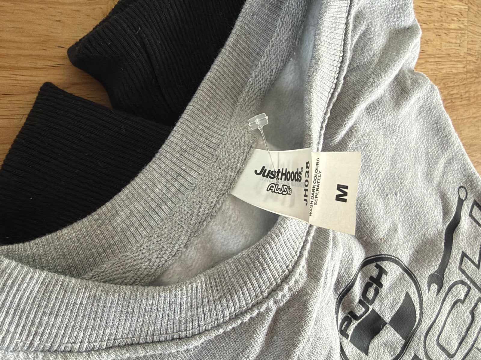Puch Built Not Bought Sweater Zwart - Grijs Maat M Nieuw, Verzenden, Nieuw