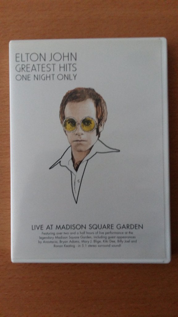 Elton John Greatest Hits One night only Live at Madison Squa, Vanaf 6 jaar, Ophalen, Gebruikt