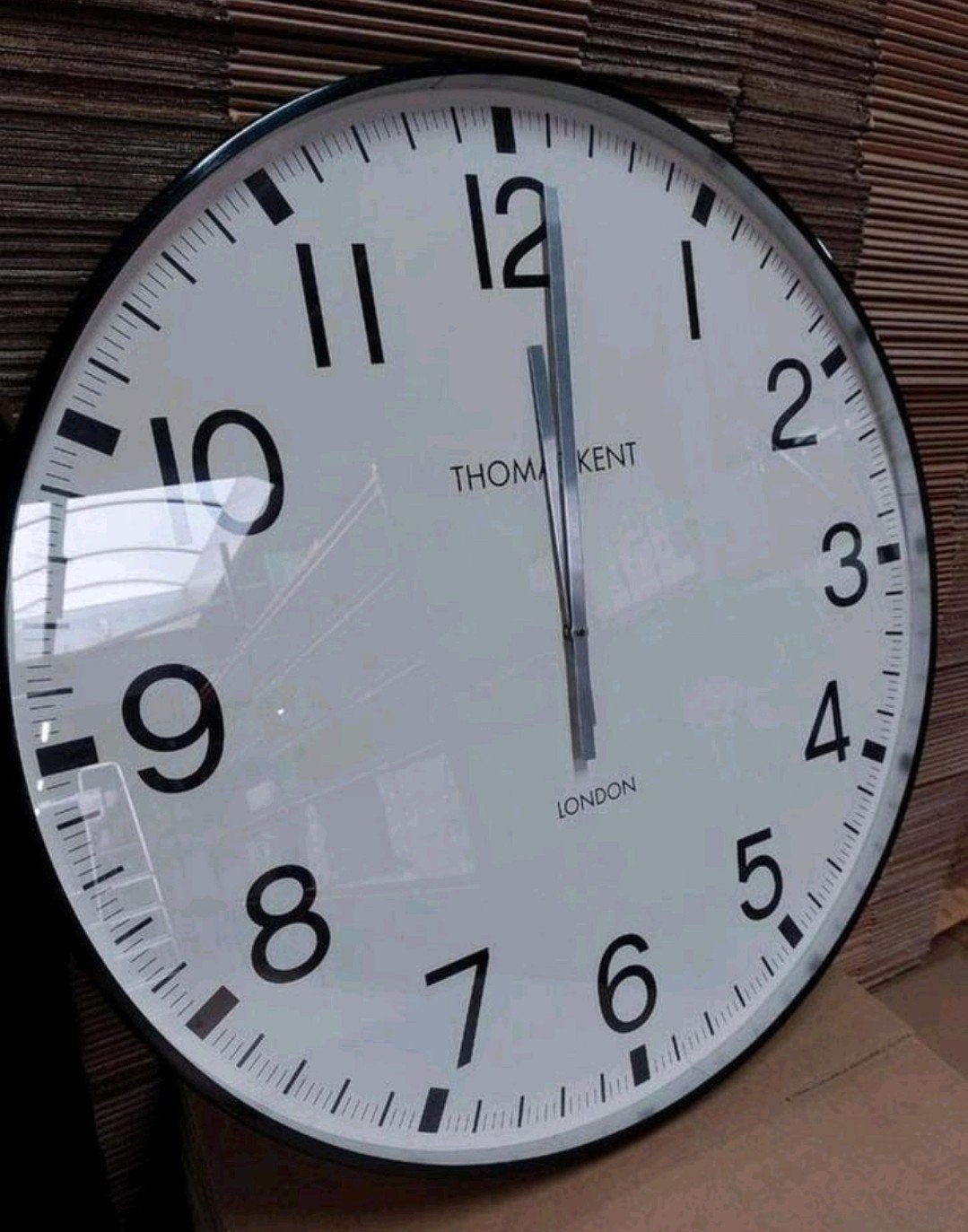 Thomas Kent klok 74cm, Ophalen of Verzenden, Zo goed als nieuw, Wandklok