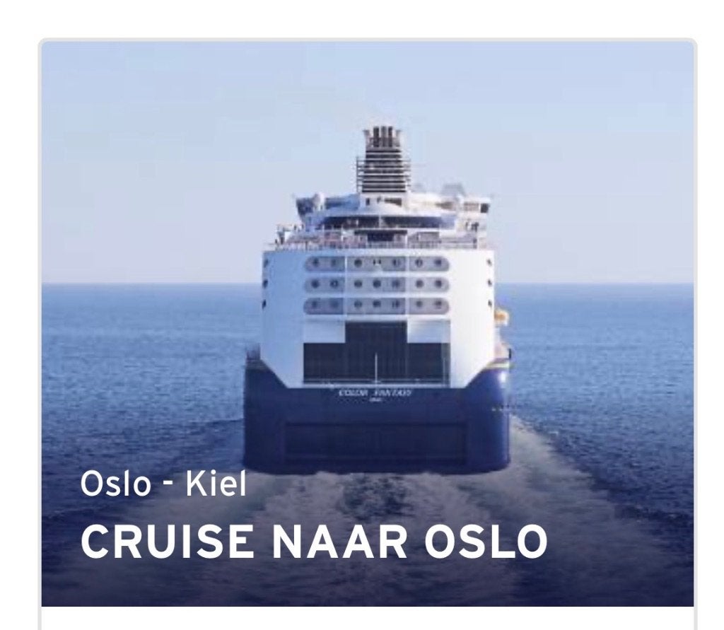 Bootticket Kiel<->Oslo ter overname, Eigenaar