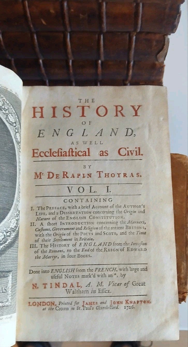 The History of England - 28 volumes uit 1726, Ophalen, Mr. De Rapin Thoyras