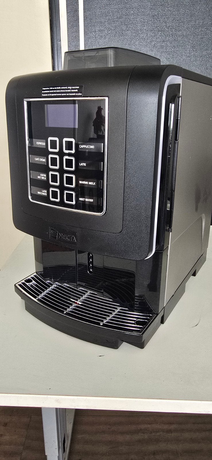 Necta Koro Prime ES Koffiemachine - Gebruikt, Witgoed en Apparatuur, 10 kopjes of meer, Koffiemachine, Ophalen of Verzenden, Zo goed als nieuw