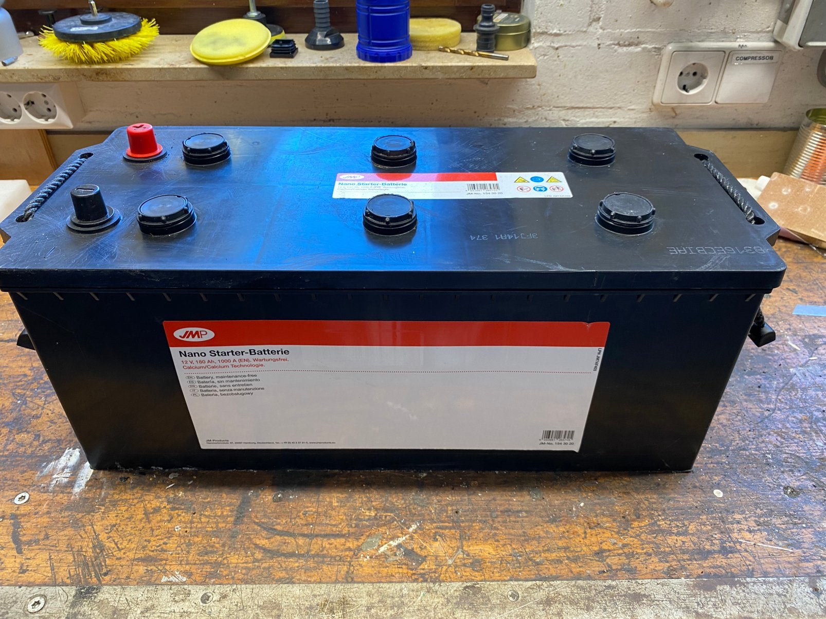 JMP Nano 180 Ah startaccu, Auto-onderdelen, Accu's en Toebehoren, Gebruikt, Ophalen