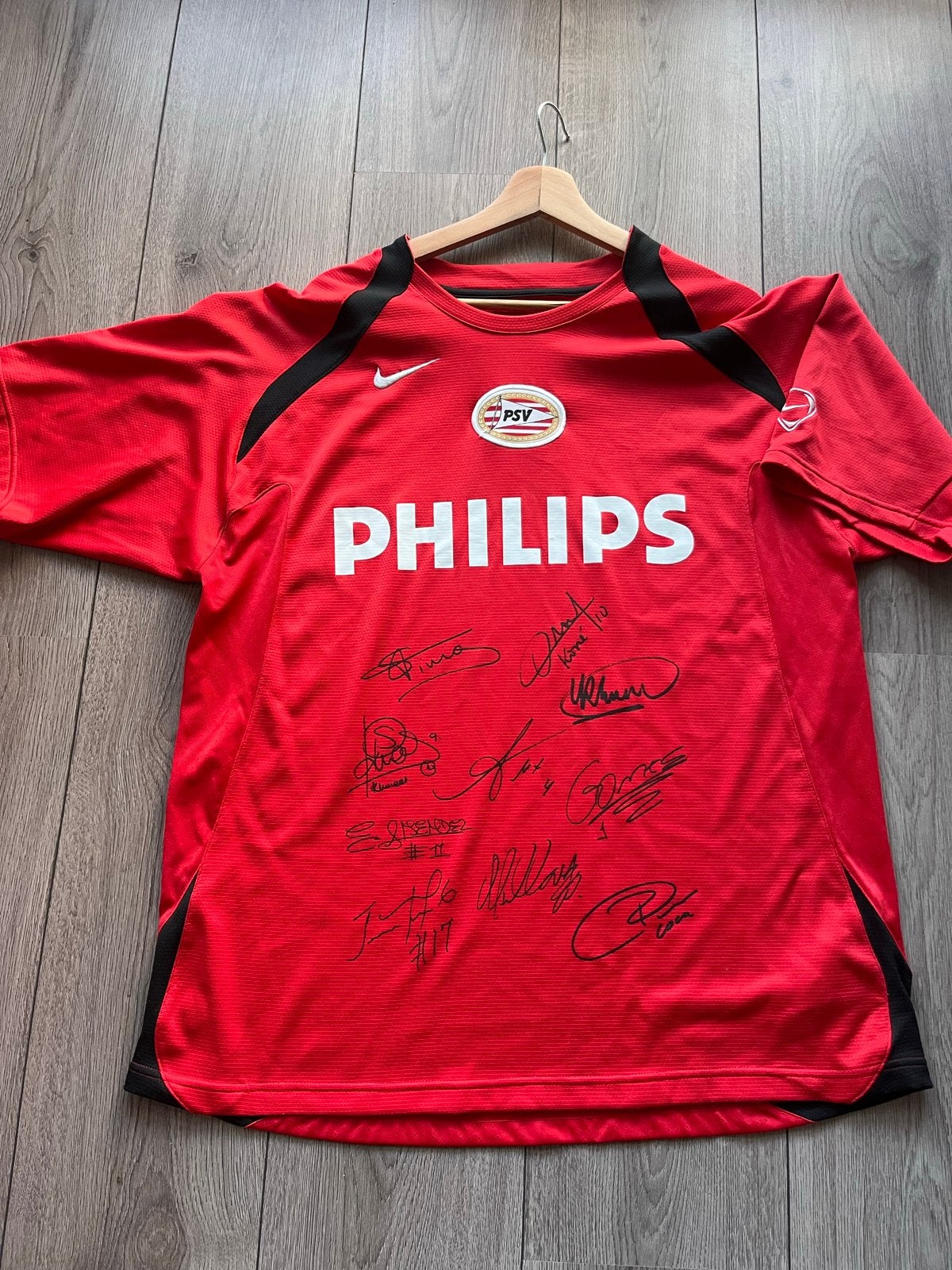 Gesigneerd PSV Trainingsshirt - Uniek Collectors Item, Ophalen of Verzenden, Nieuw, PSV, Shirt