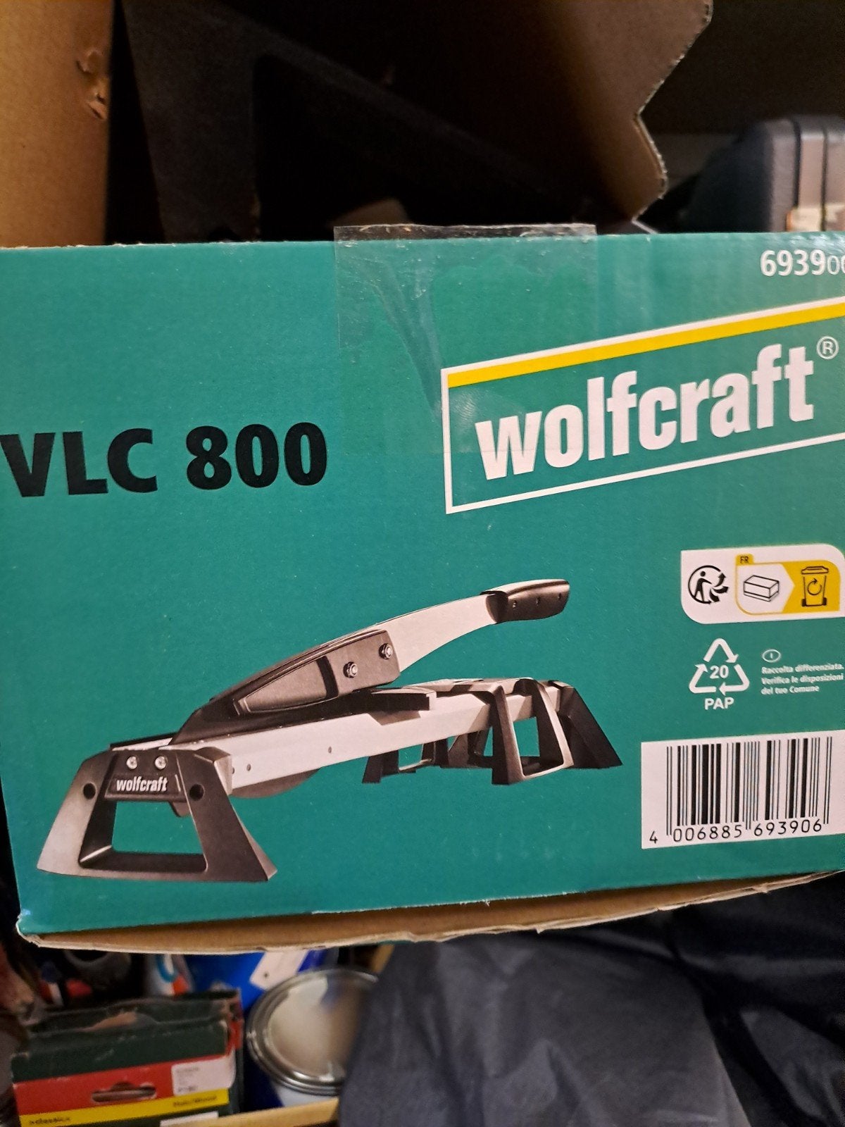 Wolfcraft VLC 800 laminaatsnijder, Ophalen of Verzenden, Zo goed als nieuw