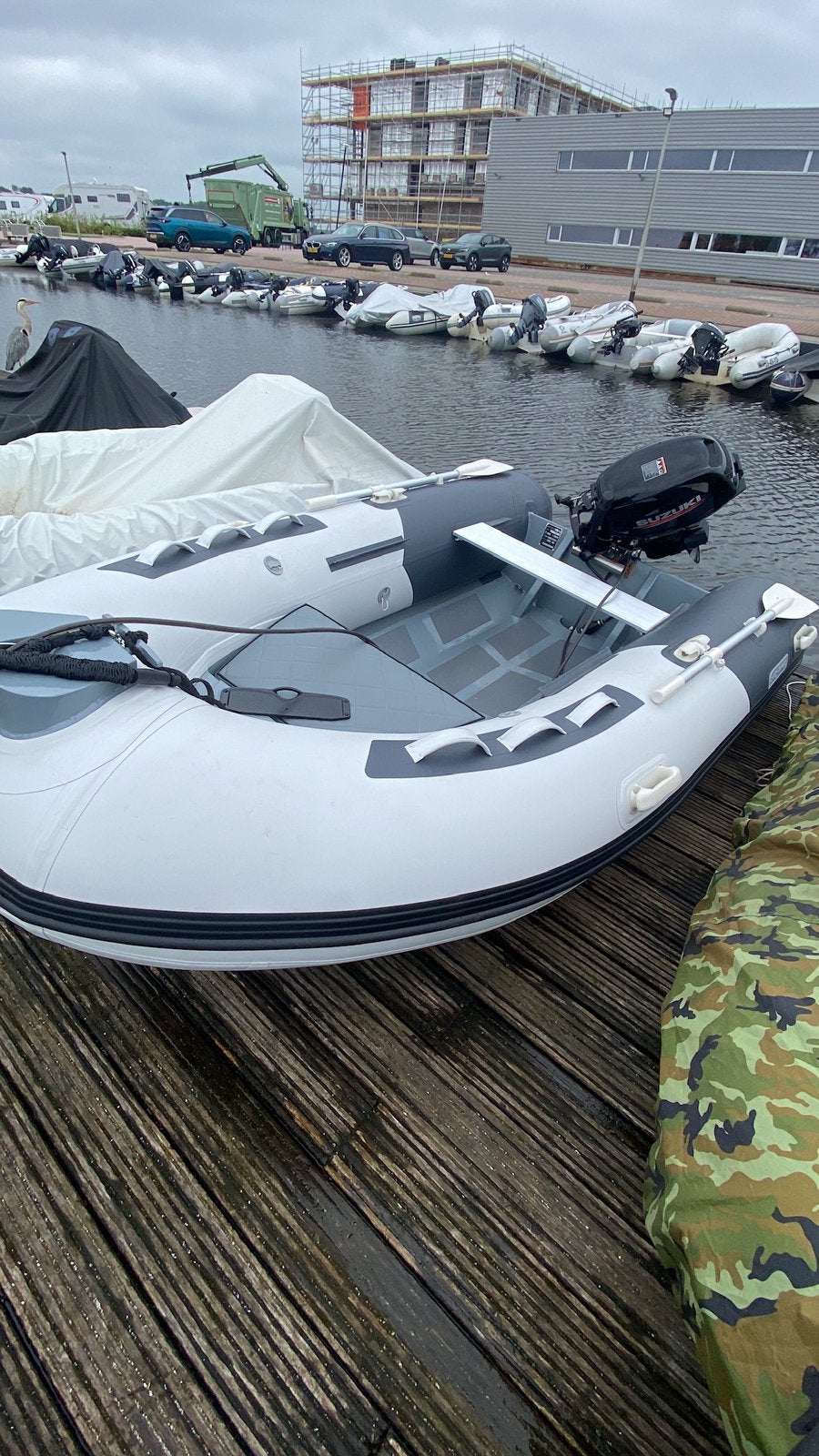Rib xc-pro 300 alu + 15 pk suzuki, Watersport en Boten, Bootonderdelen, Ophalen, Zo goed als nieuw, Overige typen, Motorboot