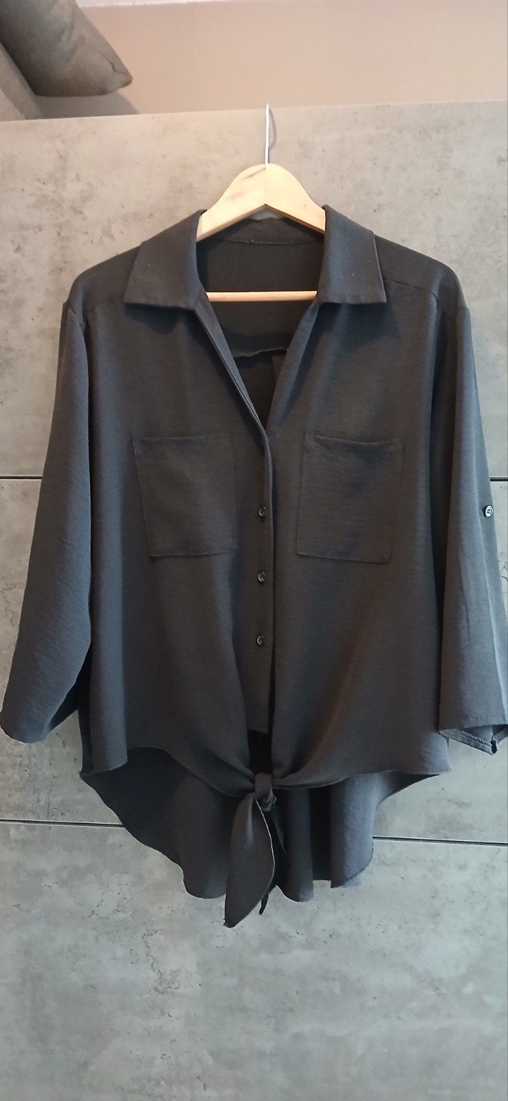 STIJLVOLLE BLOUSE ZWART EN ROSE Z.G.A.N., Ophalen of Verzenden, Zo goed als nieuw, Roze