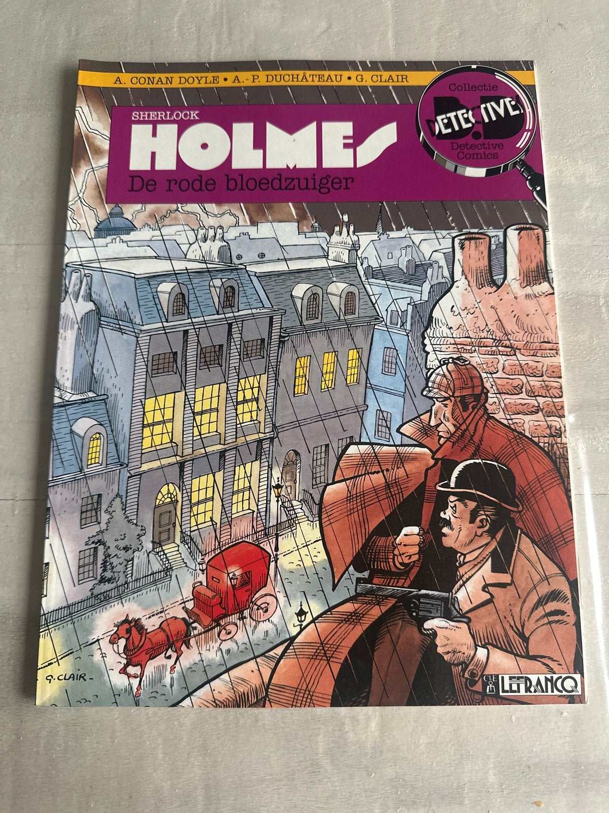 Sherlock Holmes: De Rode Bloedzuiger - Detective Comics, Eén stripboek, Ophalen of Verzenden, Zo goed als nieuw