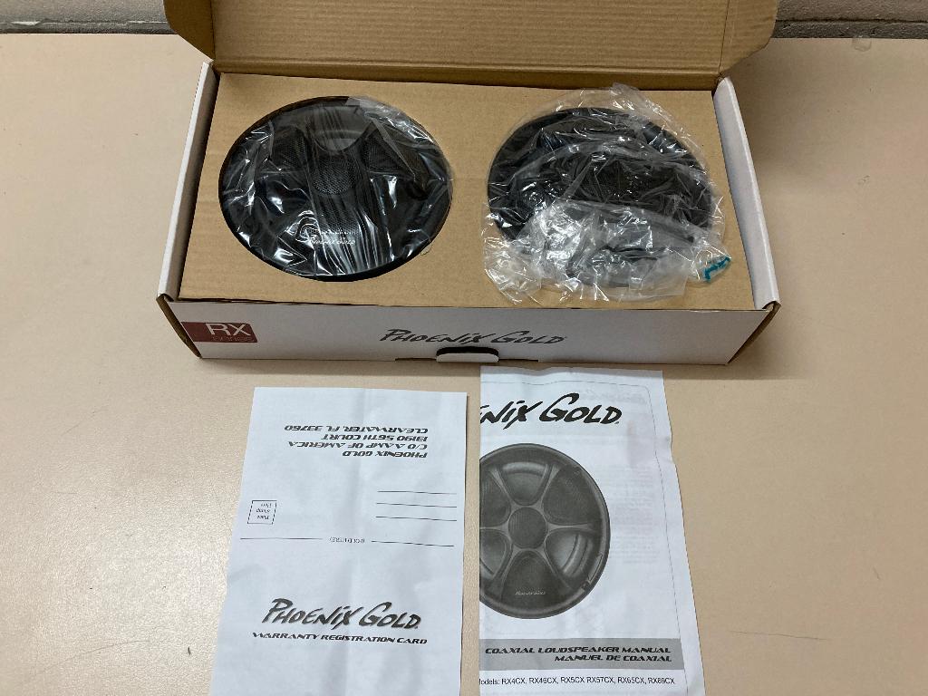 ✅ Phoenix Gold RX5CX luidspreker set 13 cm 2-weg 40watts, Ophalen of Verzenden
