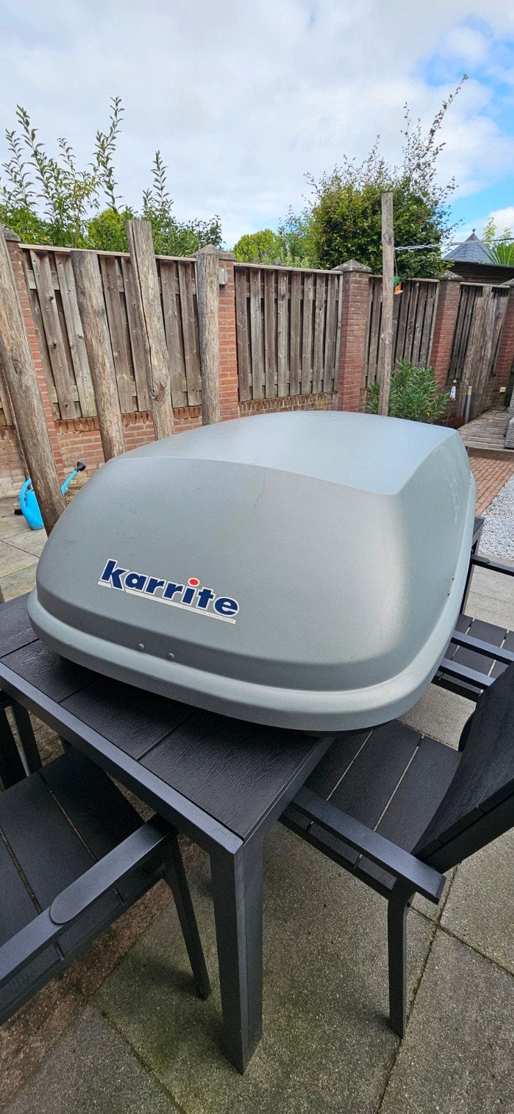 Karrite dakkoffer, Ophalen, Gebruikt