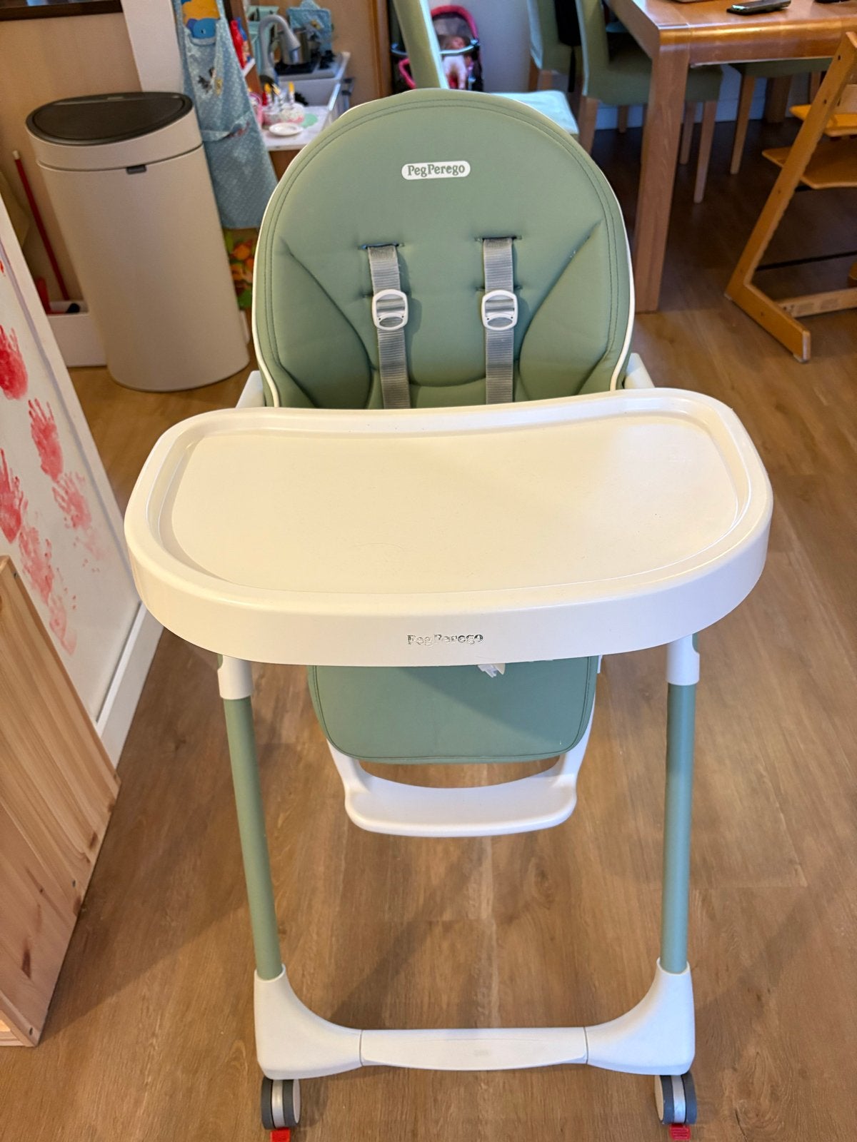 Peg Perego Prima Pappa kinderstoel, Ophalen, Gebruikt, Inklapstoel, Afneembaar eetblad