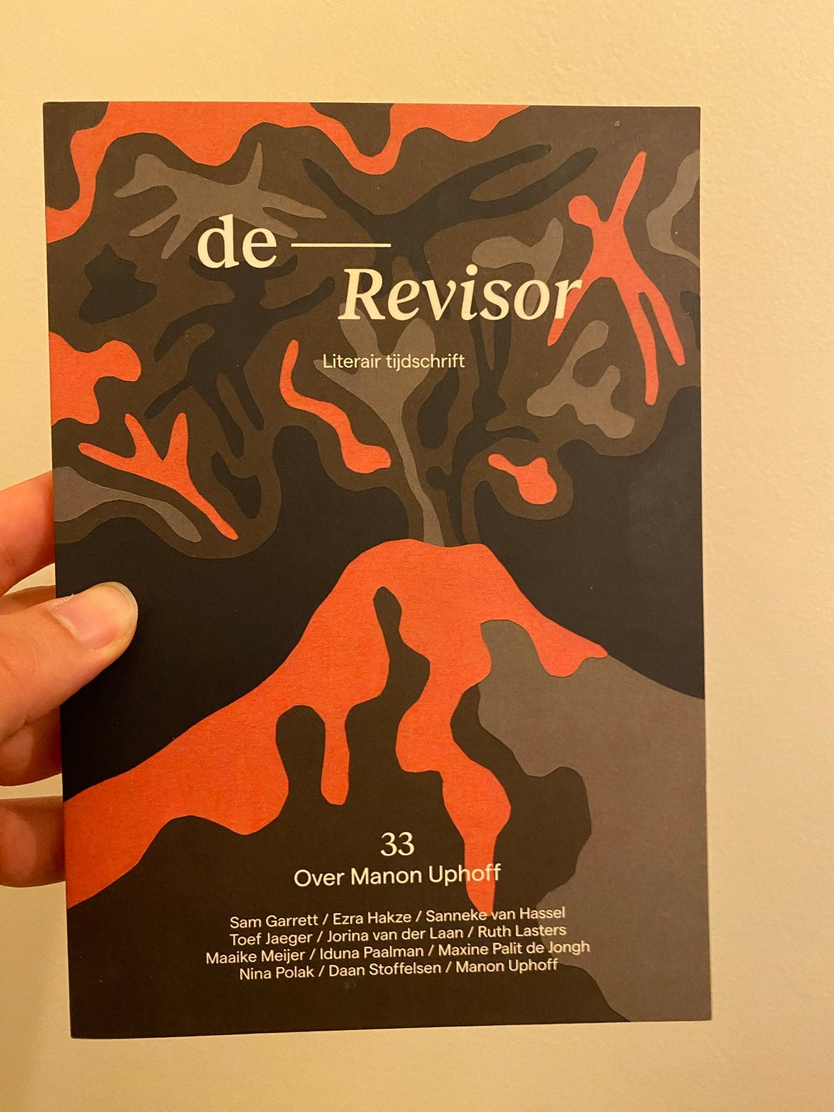 De Revisor Literair Tijdschrift - Over Manon Uphoff, Ophalen of Verzenden, Zo goed als nieuw, Nederland