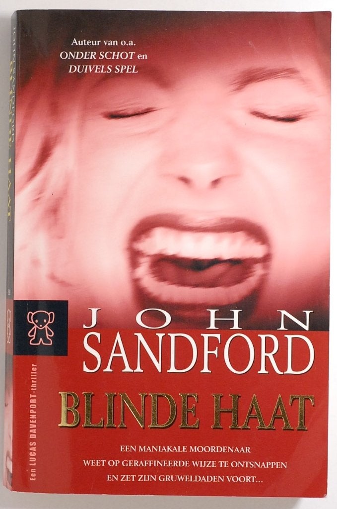 Psychothriller: Blinde Haat - John Sandford, Boeken, Thrillers, Zo goed als nieuw, Amerika, Verzenden