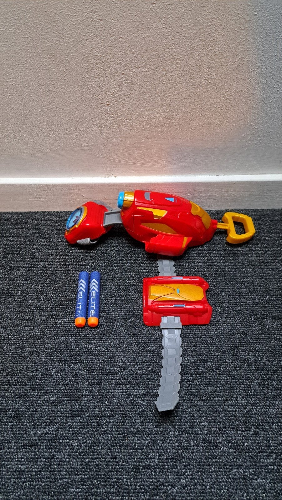 Nerf Iron Man Power Moves, Ophalen of Verzenden, Zo goed als nieuw