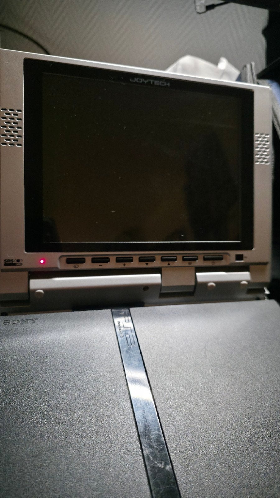 Joytech PlayStation 2 Scherm + tas component SRS Geluid, Ophalen of Verzenden, Gebruikt, Overige typen, PlayStation 2