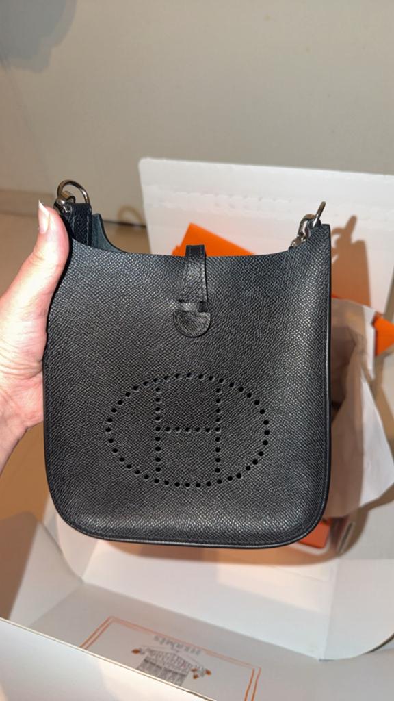 Hermes Evelyn 16 Epsom, Ophalen of Verzenden, Nieuw, Bruin, Handtas