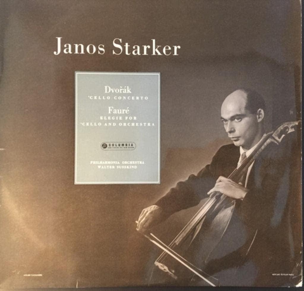 Janos Starker Dvorak Faure Cello Concerto, Cd's en Dvd's, Kamermuziek, Ophalen of Verzenden, Zo goed als nieuw, 12 inch