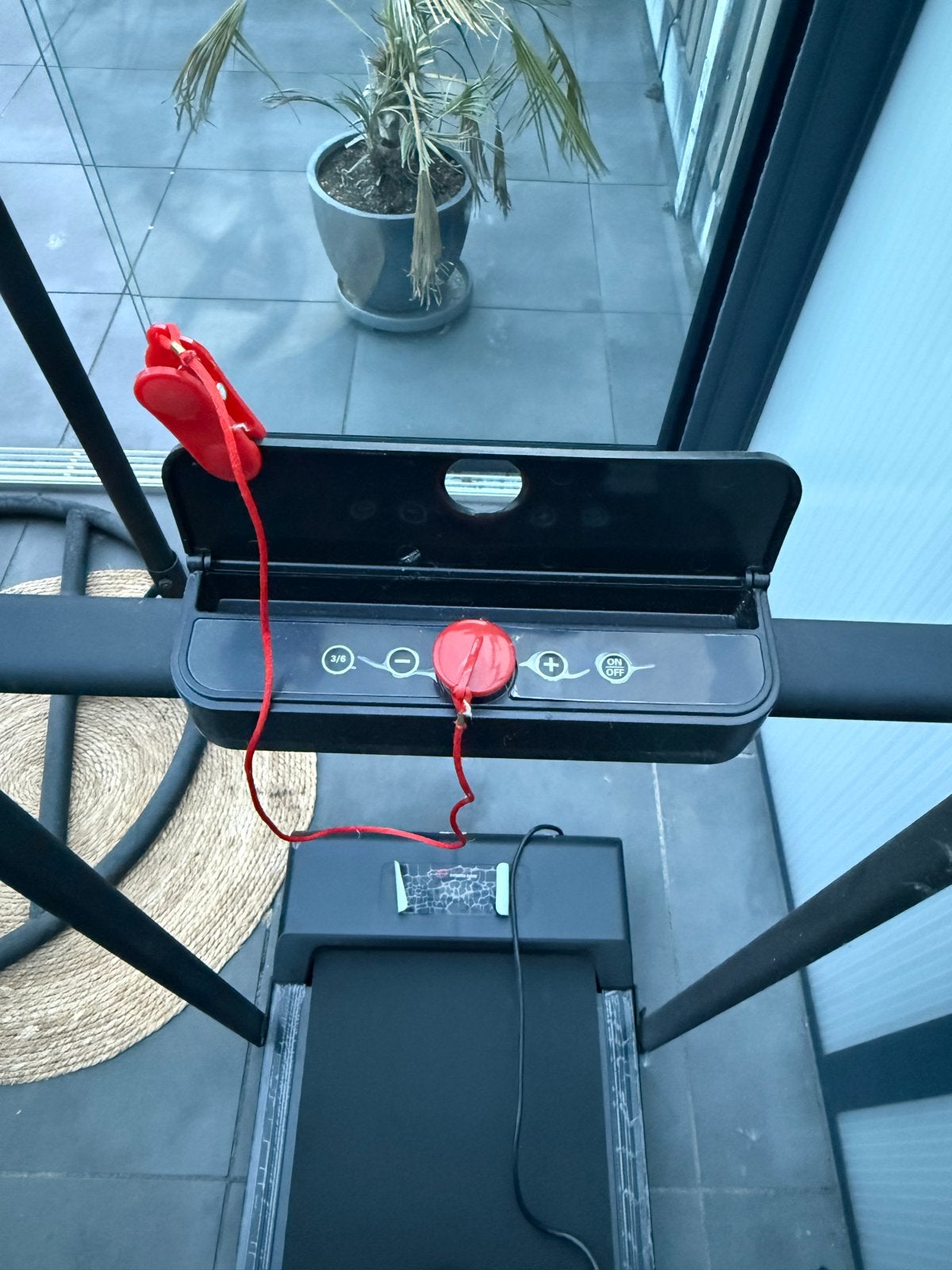 Opvouwbare Loopband Q2 Pro - Home Fitness Code, Ophalen, Zo goed als nieuw, Metaal, Loopband