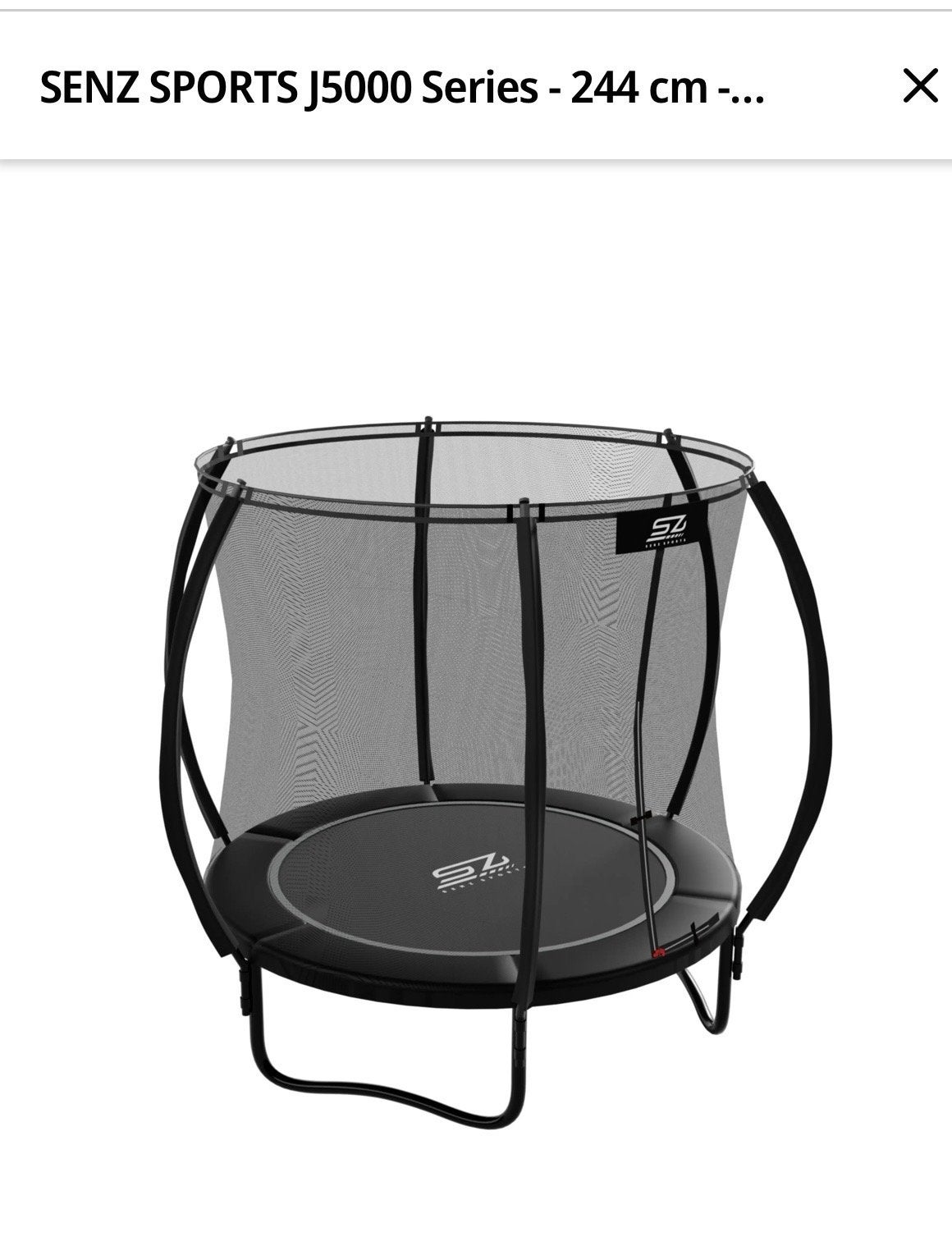 Trampoline - Gebruikt, maar nog goed voor plezier!, Kinderen en Baby's, Speelgoed | Buiten | Trampolines, Ophalen, Gebruikt