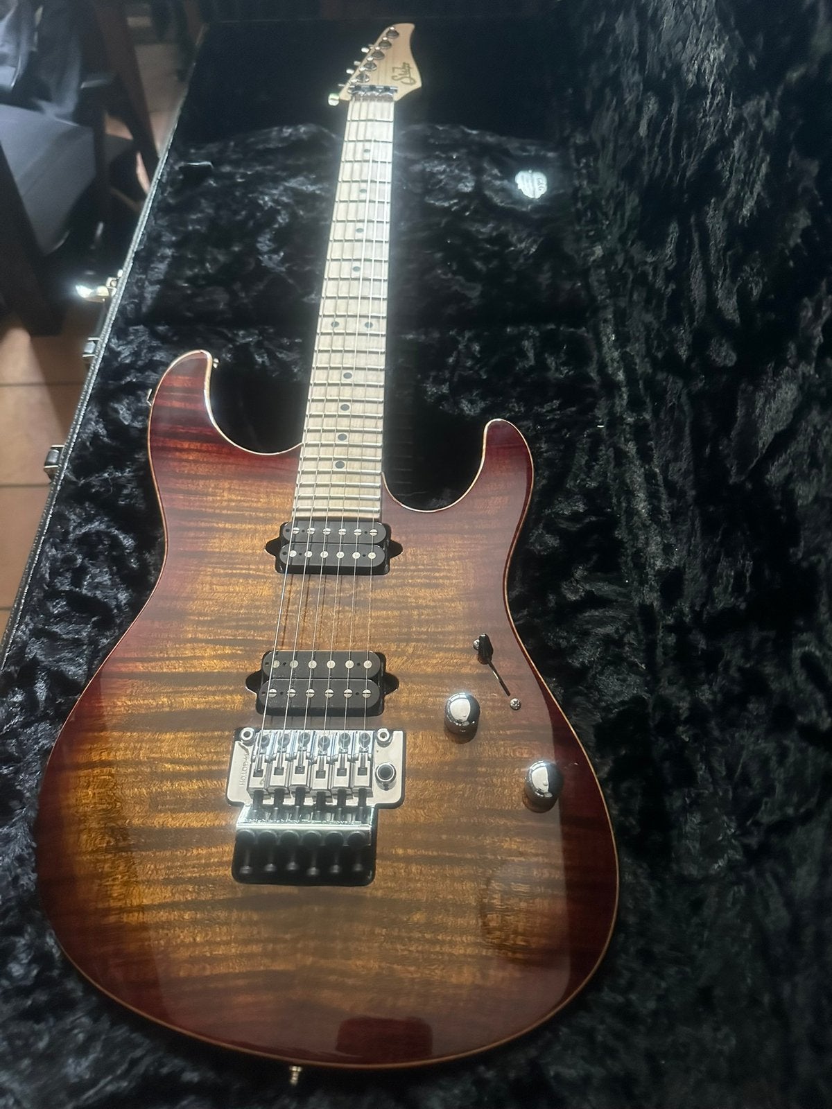 Suhr modern pro Bengal Burst HH, Ophalen, Zo goed als nieuw, Solid body, Overige merken