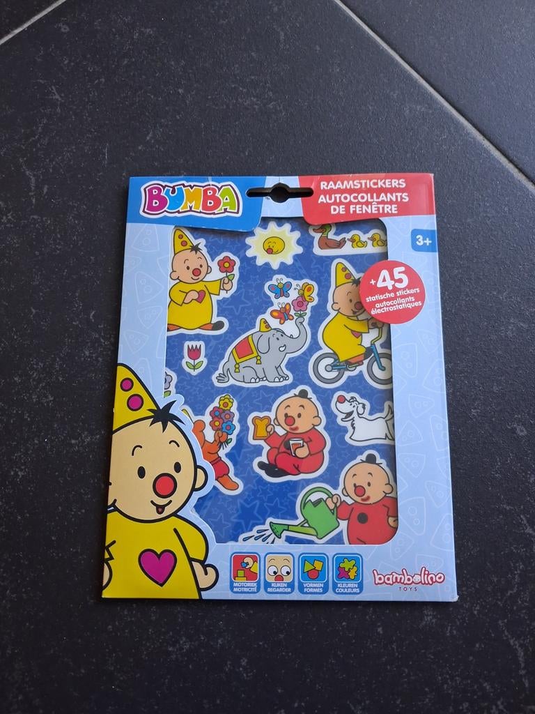 Nieuwe Bumba Raamstickers - Studio 100, Ophalen, Nieuw, Jongen of Meisje