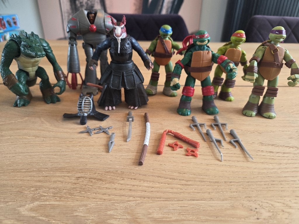 Ninja Turtles, Ophalen of Verzenden, Zo goed als nieuw, Jongen of Meisje