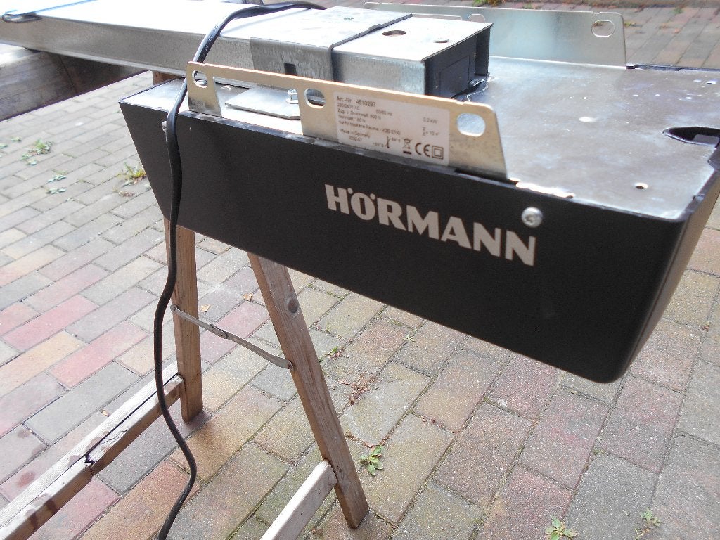 garagedeur aandrijving hormann, Ophalen, Garagedeur, Zo goed als nieuw, Metaal