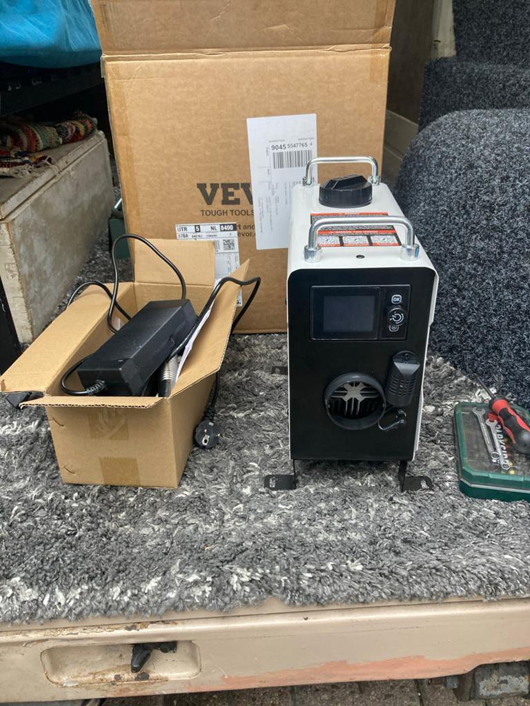 Nieuwe Vevor dieselkachel 2kw - Ongebruikt, Minder dan 60 cm, Ophalen of Verzenden, 800 watt of meer, Kachel