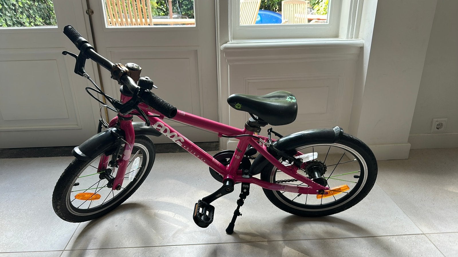 Frog bike roze kinderfiets, 16 inch, Ophalen of Verzenden, Zo goed als nieuw