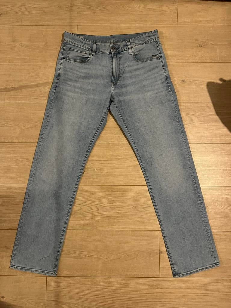 G- star RAW 3301 STRAIGHT broek jeans W34 L34 Z.G.A.N, Ophalen of Verzenden, Zo goed als nieuw, Overige kleuren, W33 - W34 (confectie 48/50)