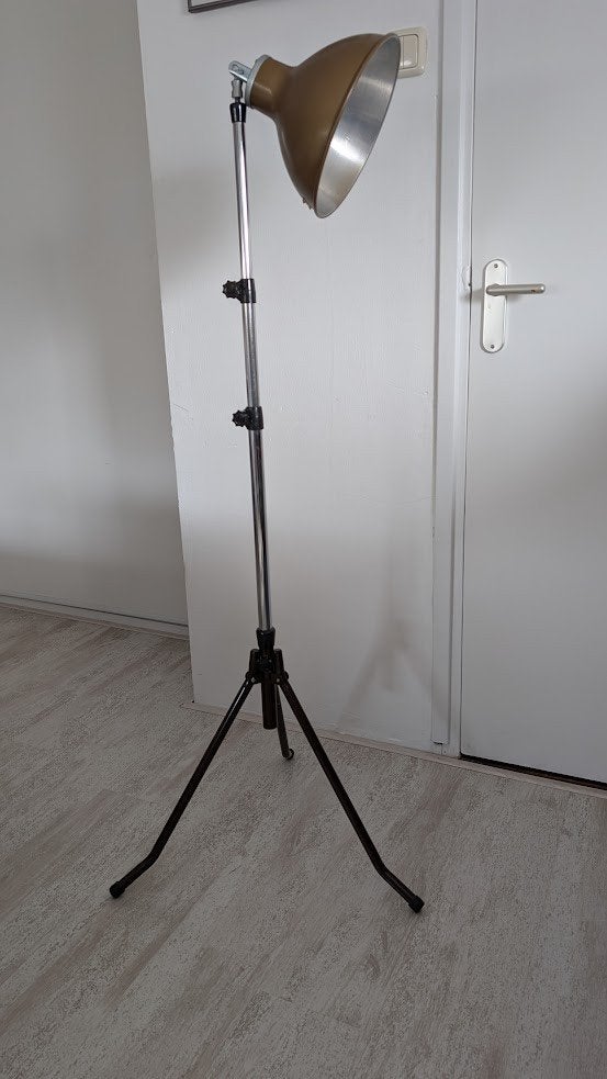 Sfeervolle Vintage CIFO  Studiolamp op Statief, 200 cm of meer, Zo goed als nieuw, Vintage, industrieel, Metaal