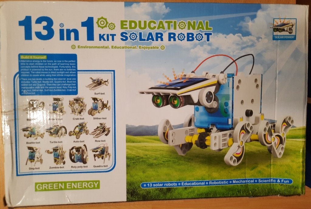 13 in 1 kit Solar Robot, Ophalen of Verzenden, Nieuw, Bouwen