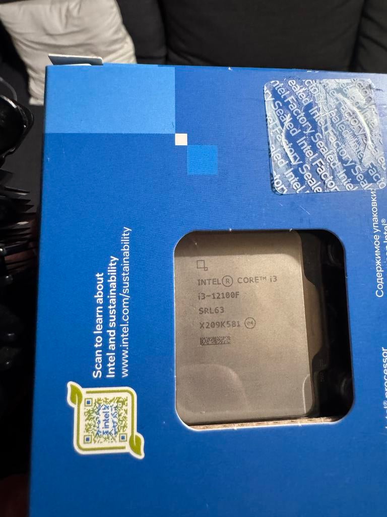 Intel Core i3-12100F Processor - Nieuw in doos, Computers en Software, Processors, Ophalen of Verzenden, Nieuw, 4-core, 3 tot 4 Ghz