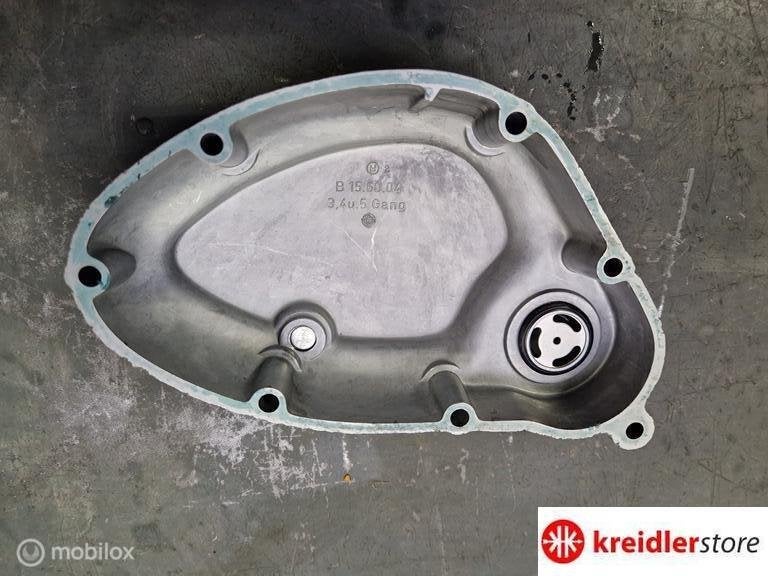 Kreidler Koppeling deksel 3 / 4 / 5 bak met olie pijl glas, Gebruikt, Kreidler, Ophalen of Verzenden, Kreidler