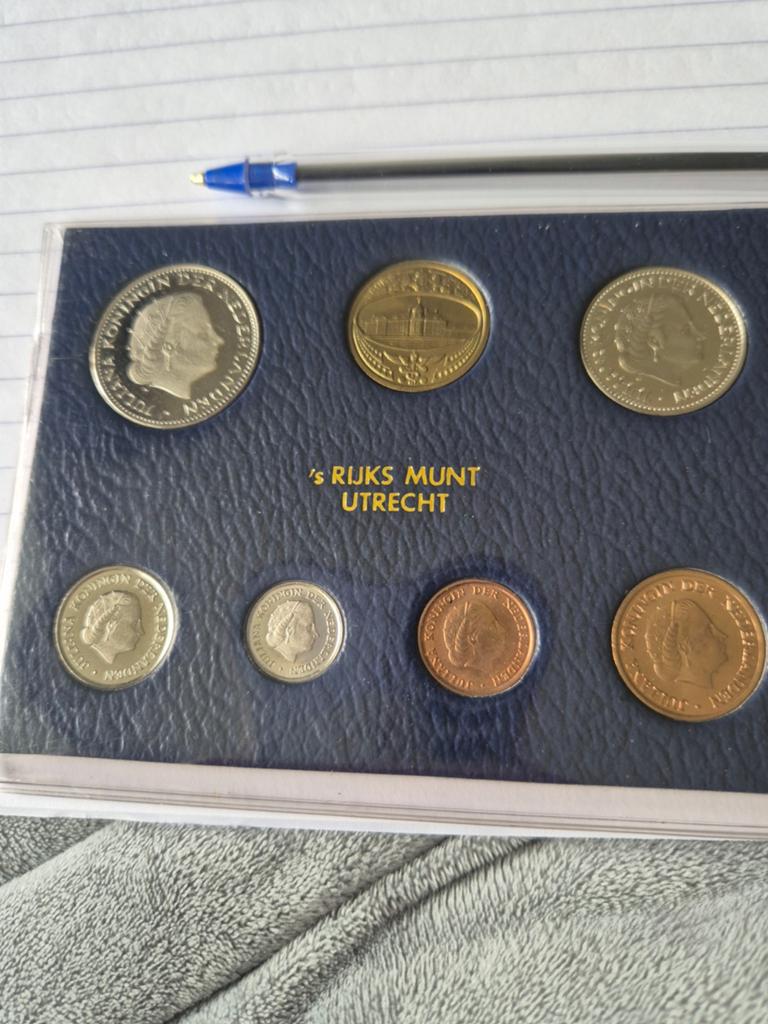 Muntset Koningin Juliana 's Rijks Munt Utrecht 1979, Ophalen of Verzenden, Koningin Juliana, Overige waardes, Setje