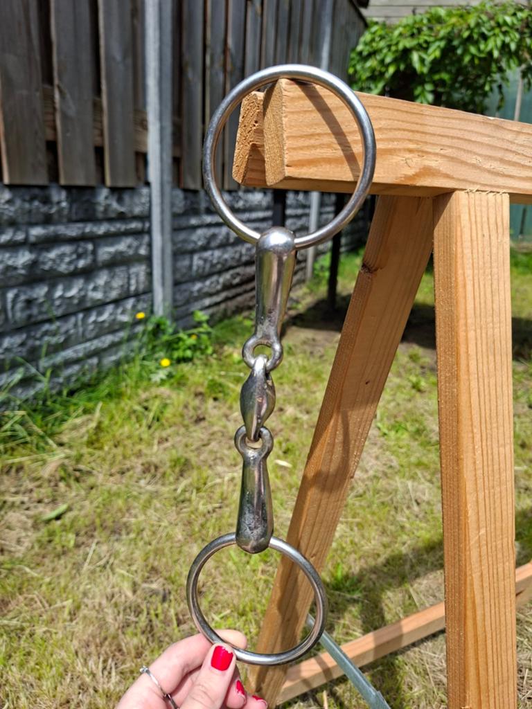 Bit, Dieren en Toebehoren, Paarden en Pony's | Hoofdstellen en Tuigage, Ophalen, Gebruikt, Recreatie
