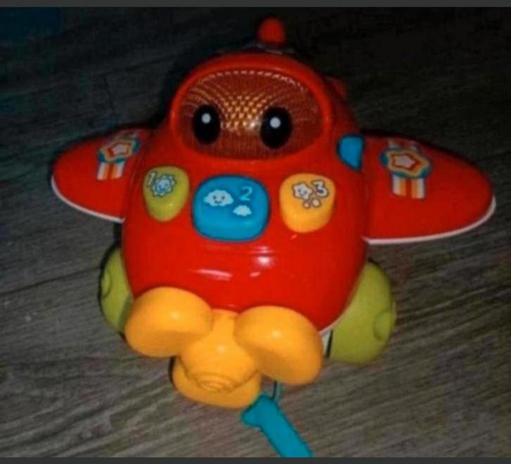 👶v tech avonturenvliegtuig👶, Verzenden, Gebruikt