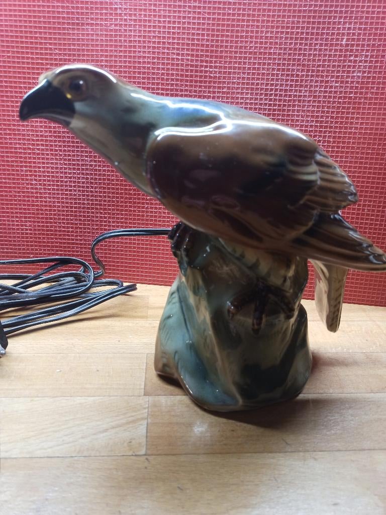 Parfumlampje Parfumlamp geurhuisje roofvogel havik, Antiek en Kunst, Ophalen of Verzenden