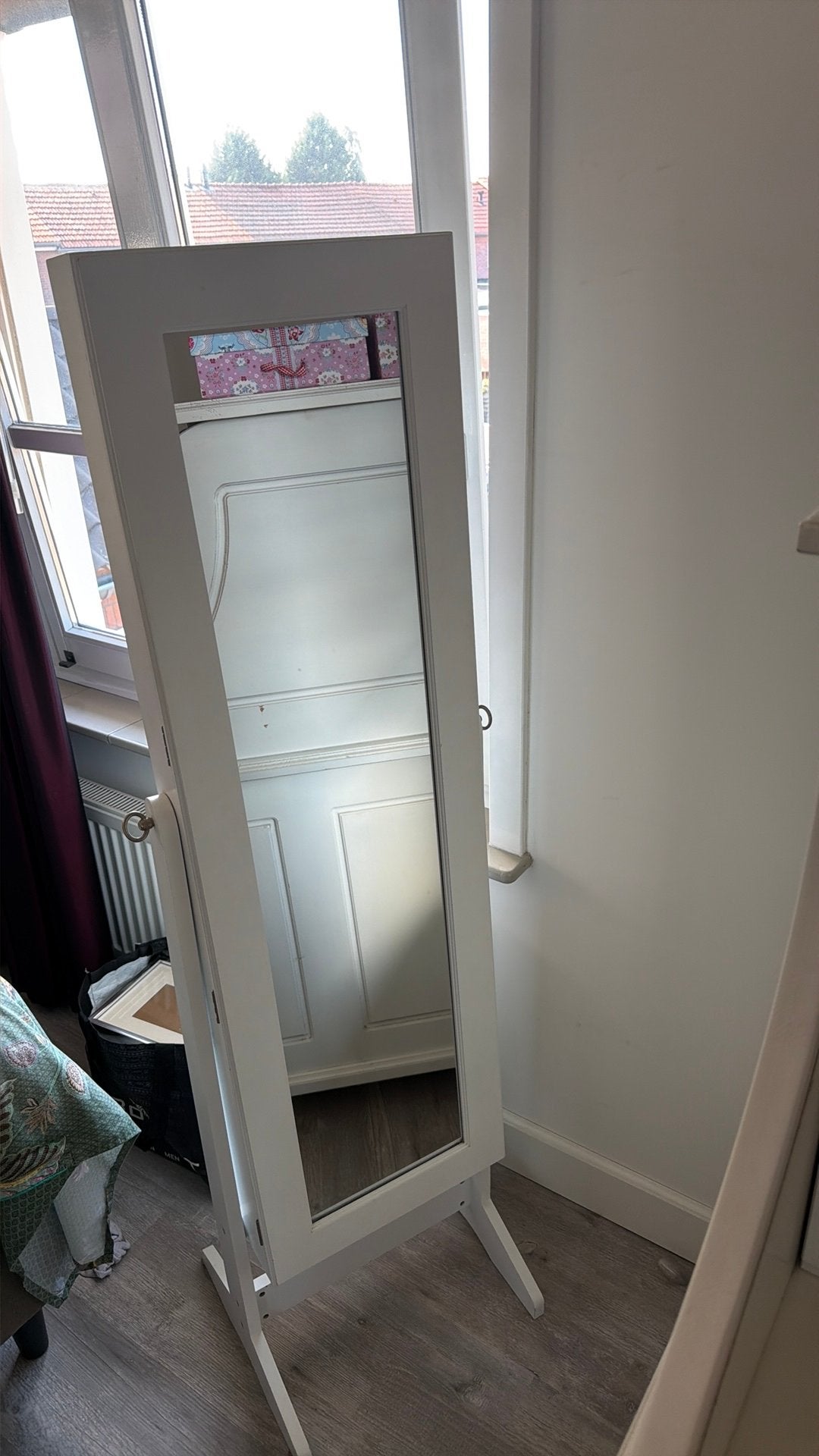 Sieraden spiegelkast, Ophalen, Minder dan 50 cm, Zo goed als nieuw, Minder dan 100 cm