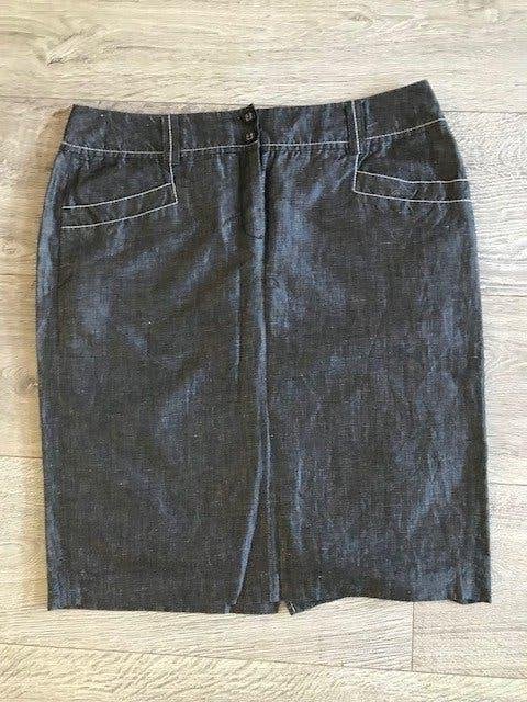 Rok maat 44, Blauw, Maat 42/44 (L), Ophalen of Verzenden, Zo goed als nieuw