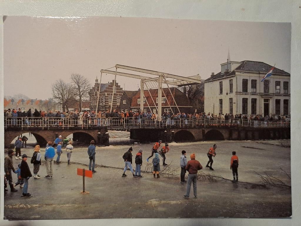 Elfsteden tocht, sneelk, Harlingen 1985, Ophalen of Verzenden, 1980 tot heden, Friesland