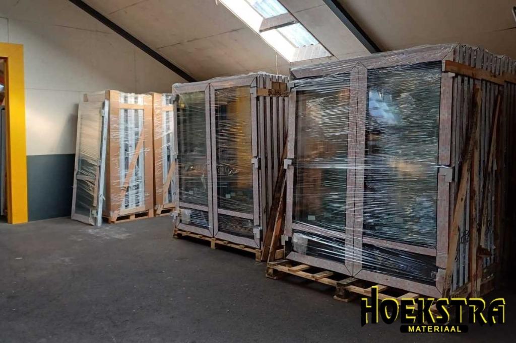 Kunststof | schuifpui | tuindeur | kozijnen | ACTIE | €€€€, Doe-het-zelf en Verbouw, Kozijnen en Schuifpuien, Ophalen, Kunststof