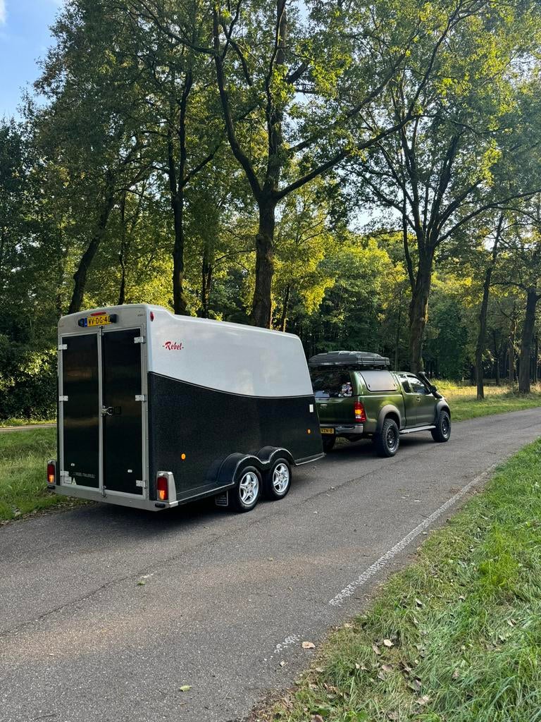 Dalery Rebel Special motorsport trailer, Ophalen of Verzenden, Gebruikt