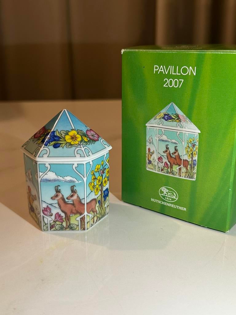 Hutschenreuther Pavillon 2007 Porseleinen Doosje, Ophalen of Verzenden, Nieuw