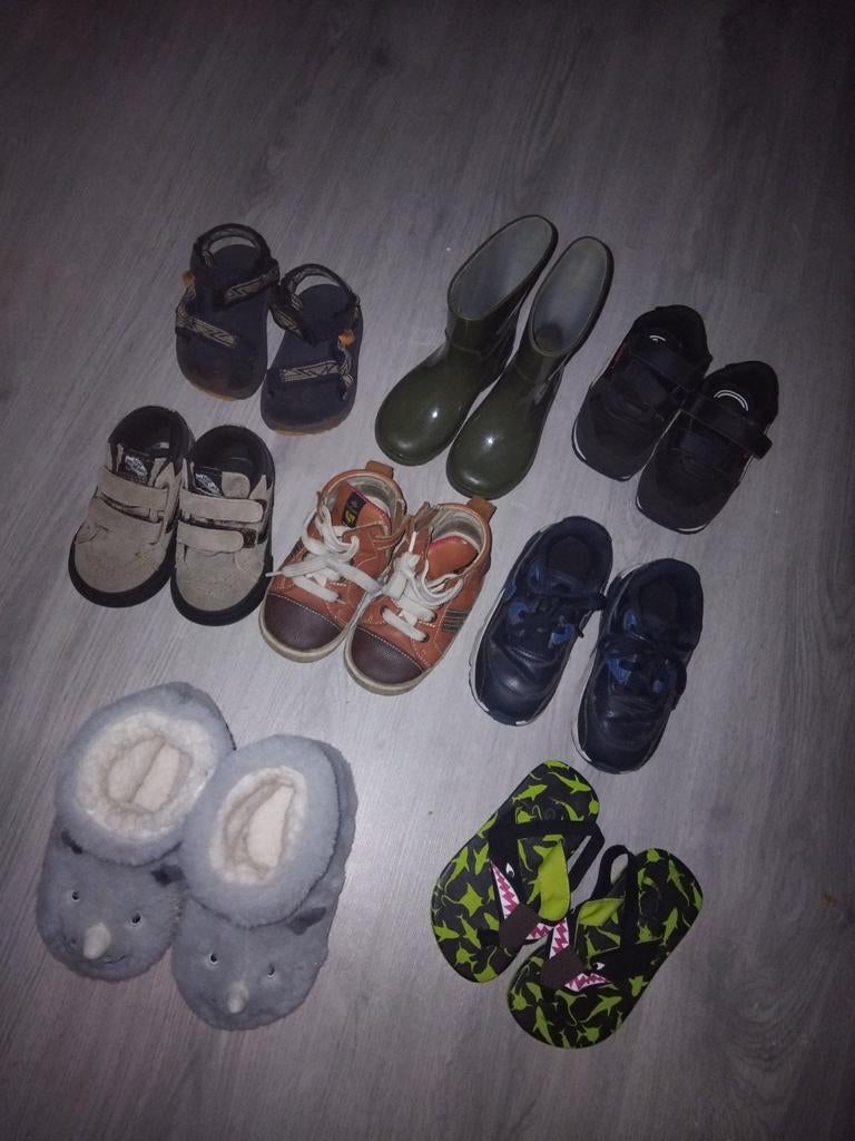Jongensschoenen pakket maat 20-23.5, Kinderen en Baby's, Kinderkleding | Schoenen en Sokken, Gebruikt, Schoenen, Jongen, Diverse merken