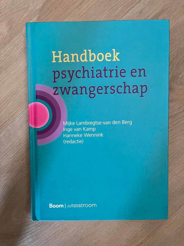 Handboek psychiatrie en zwangerschap, Ophalen of Verzenden, Nieuw