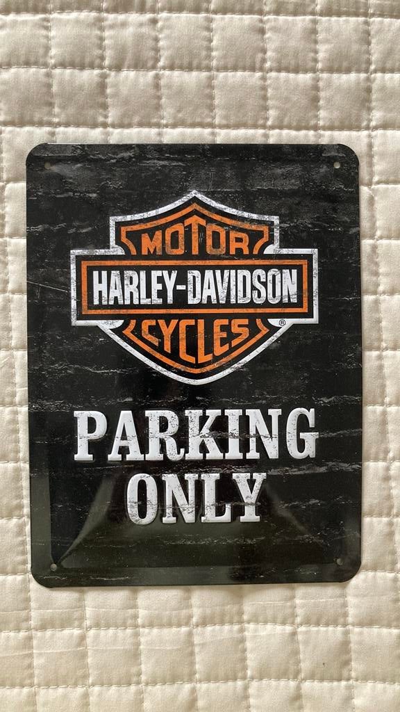 Harley Davidson Bandana (col), muurschildje en snoepdoosje, Ophalen of Verzenden, Nieuw
